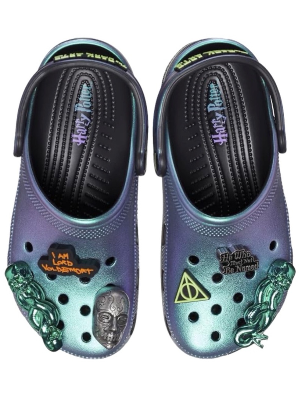 2023 Harry Potter x Crocs Classic Clog 'The Dark Arts' Voldemort